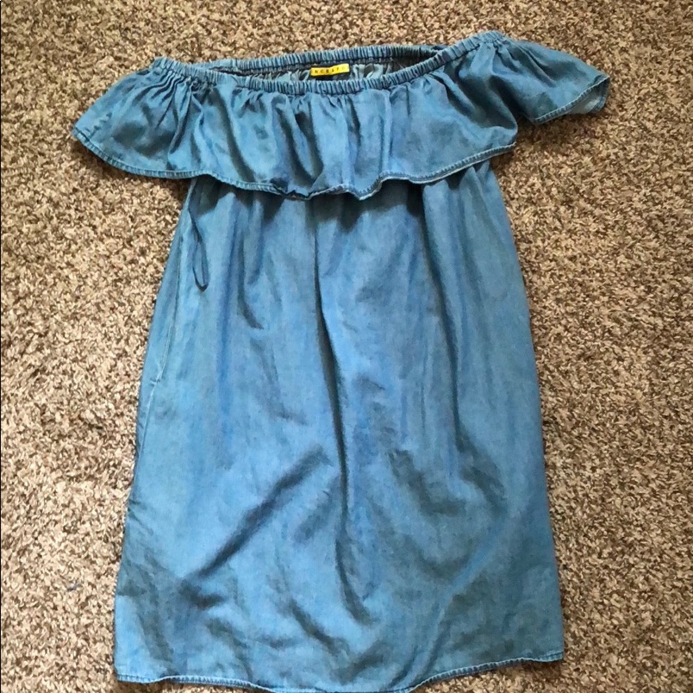 Denim dress